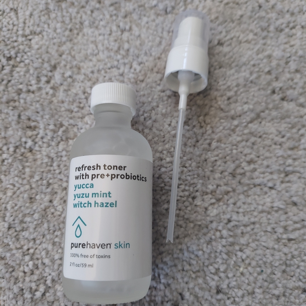 Pure haven facial toner pre & probiotics nontoxic